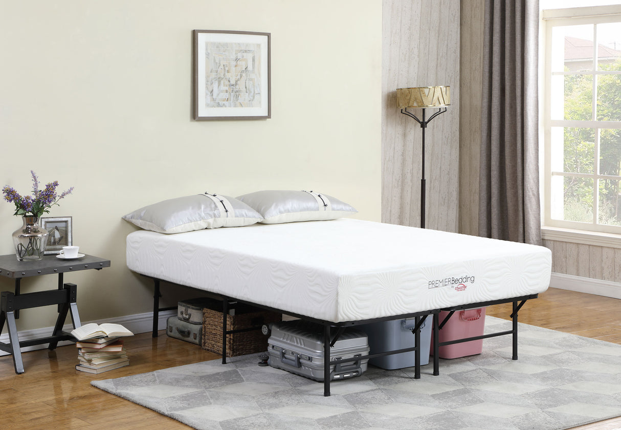 Mabel Metal Eastern King Platform Bed - Black