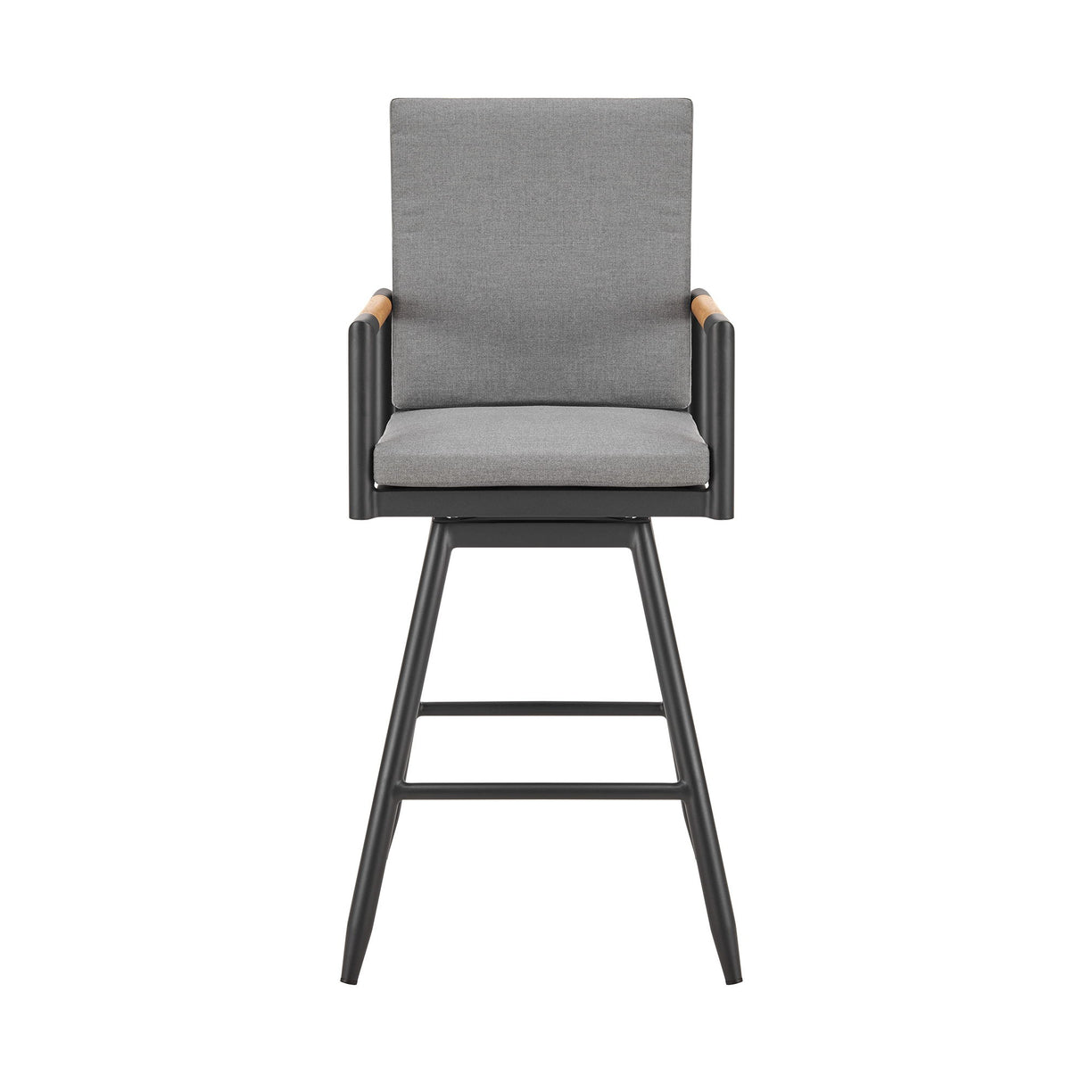 Crown - Outdoor Patio Swivel Bar Stool Set