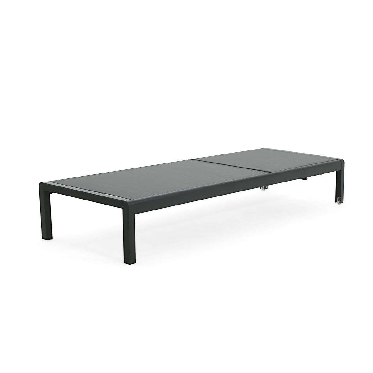 Outdoor Patio Chaise Lounge With 5 Reclining Positions