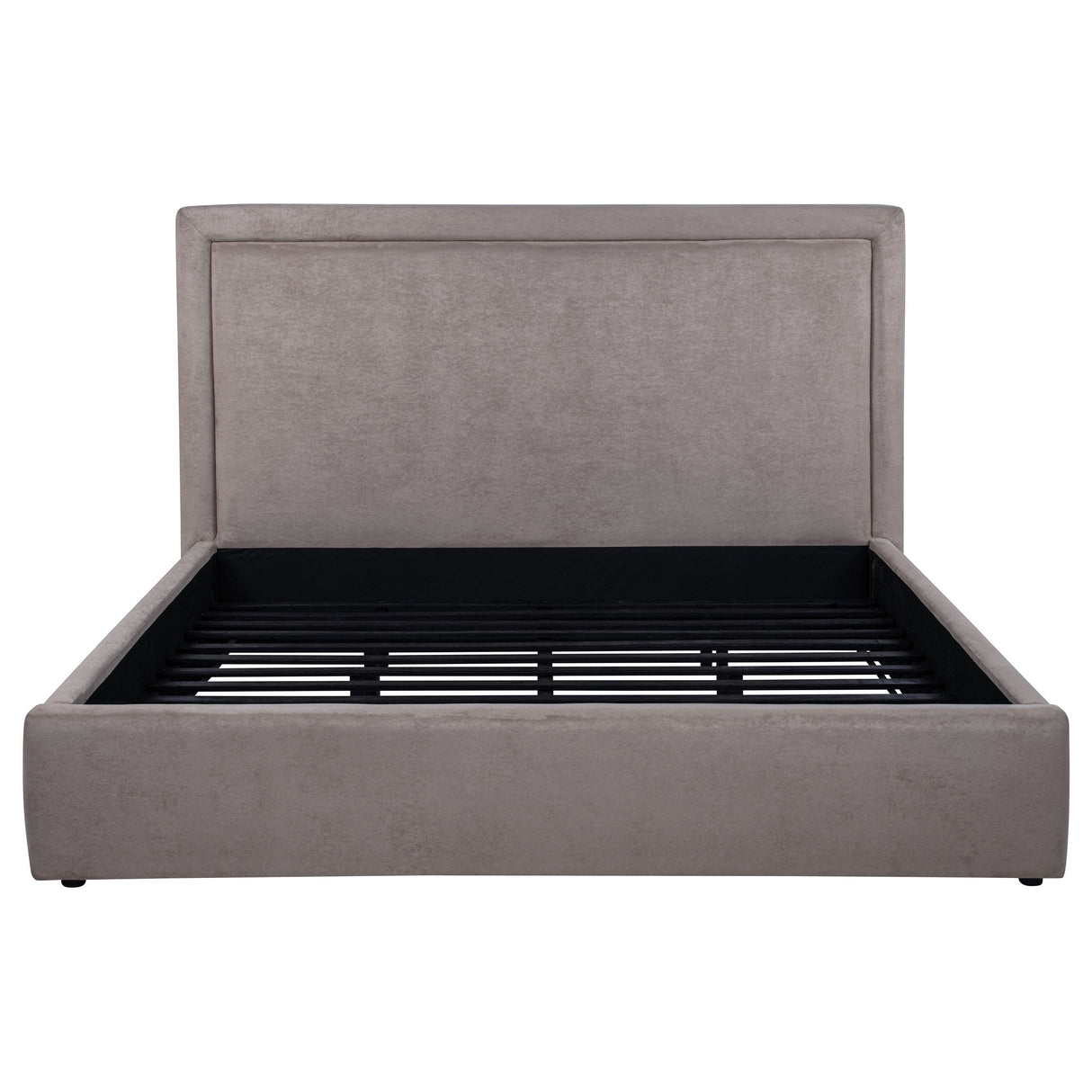 Lawson 54-Inch Eastern King Platform Bed in Mushroom