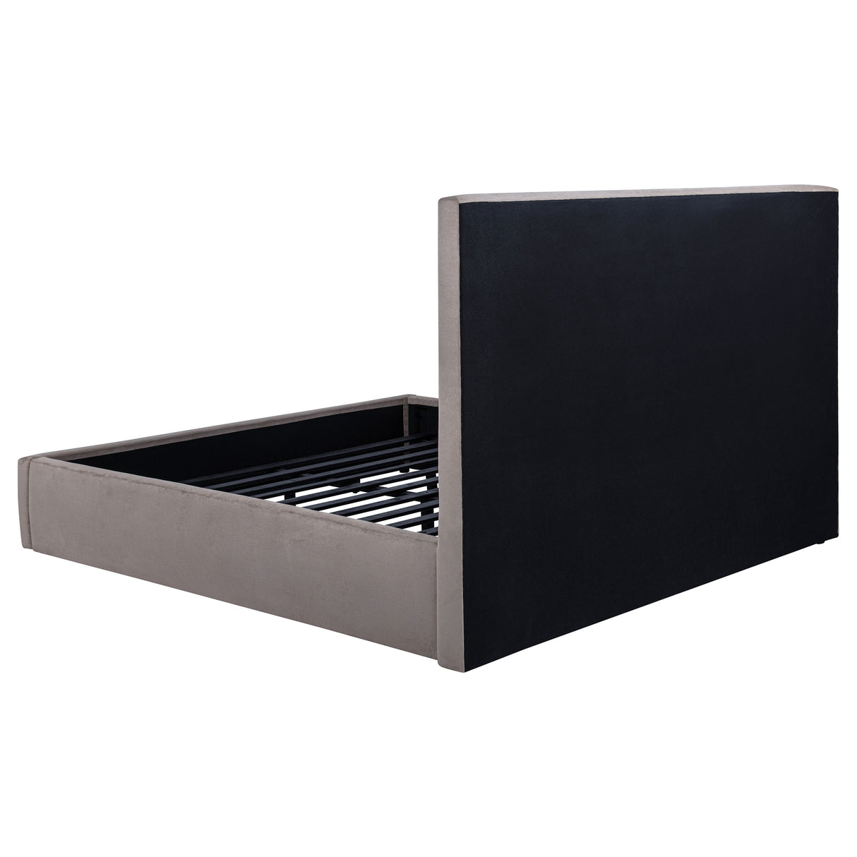 Lawson 54-Inch Eastern King Platform Bed in Mushroom
