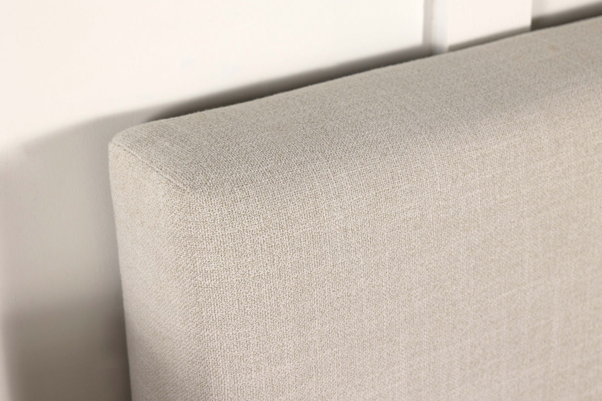 Pirro Upholstered Queen or Full Panel Headboard in Sand
