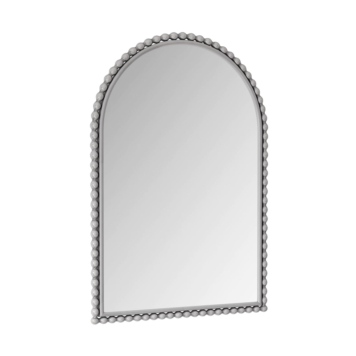 Vintage Iron Art Arch Mirror, Wall Hanging Or Table Display