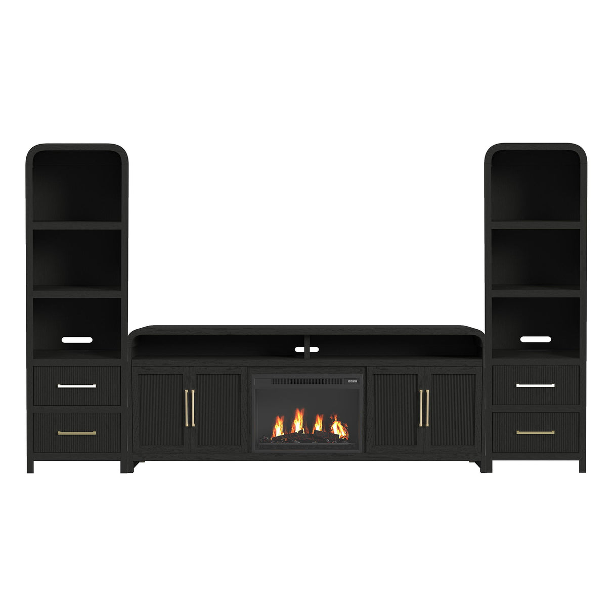 Ridgemont - Entertainment Unit With 82" TV Console