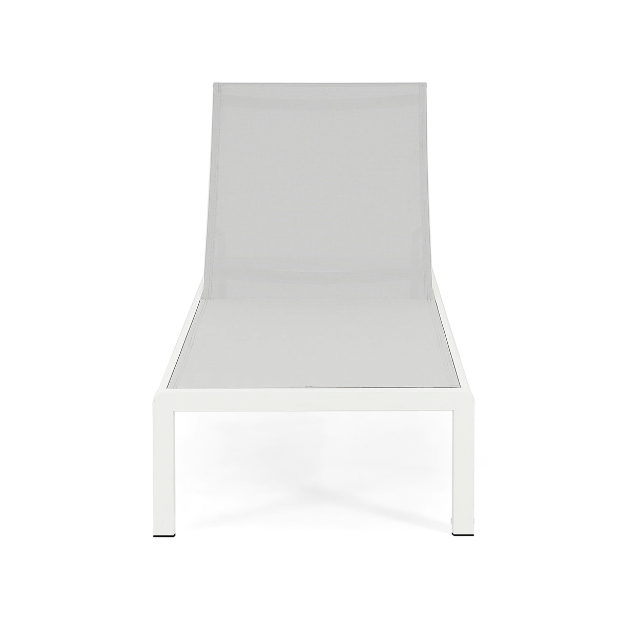 Outdoor Patio Chaise Lounge With 5 Reclining Positions