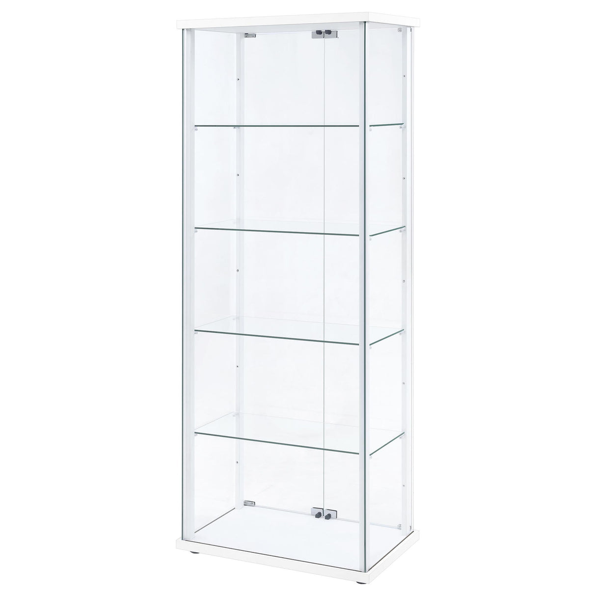 Hyacinth - 4 Shelf Curio Cabinet