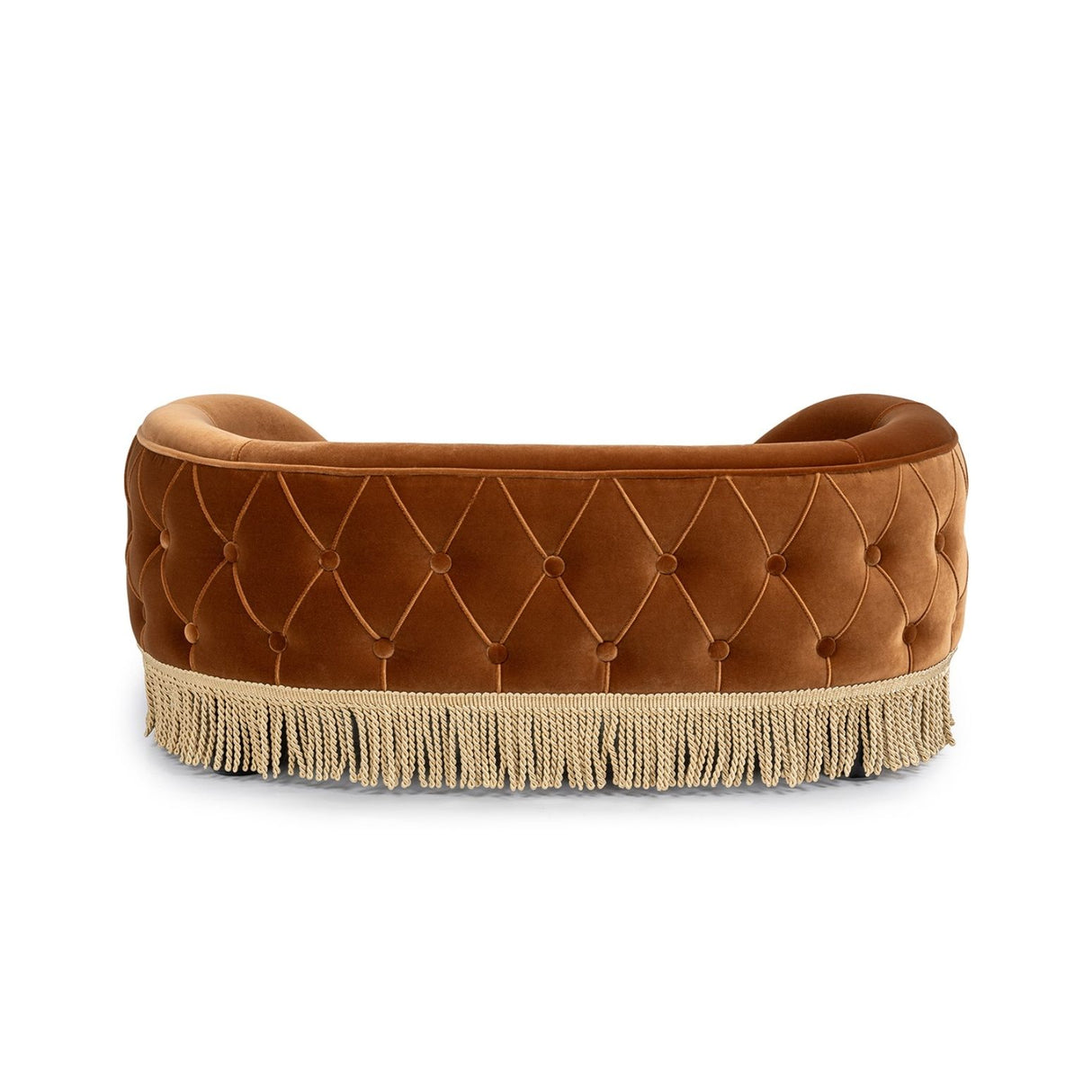 Monroe - Dog Sofa Bed - Burnt Orange