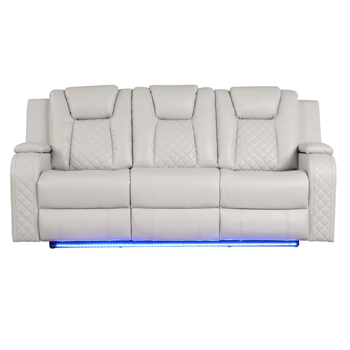 Benz - Power Recliner Set With LED Lighting And USB Charging