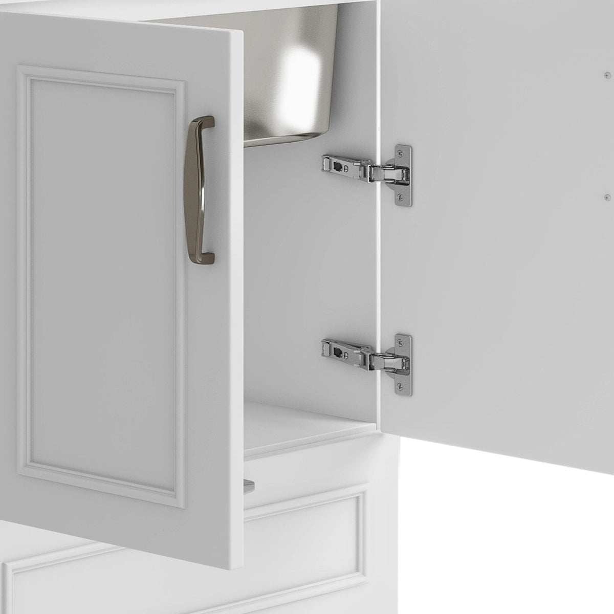 Cardinal - Laundry Cabinet With Faucet And Sink - White
