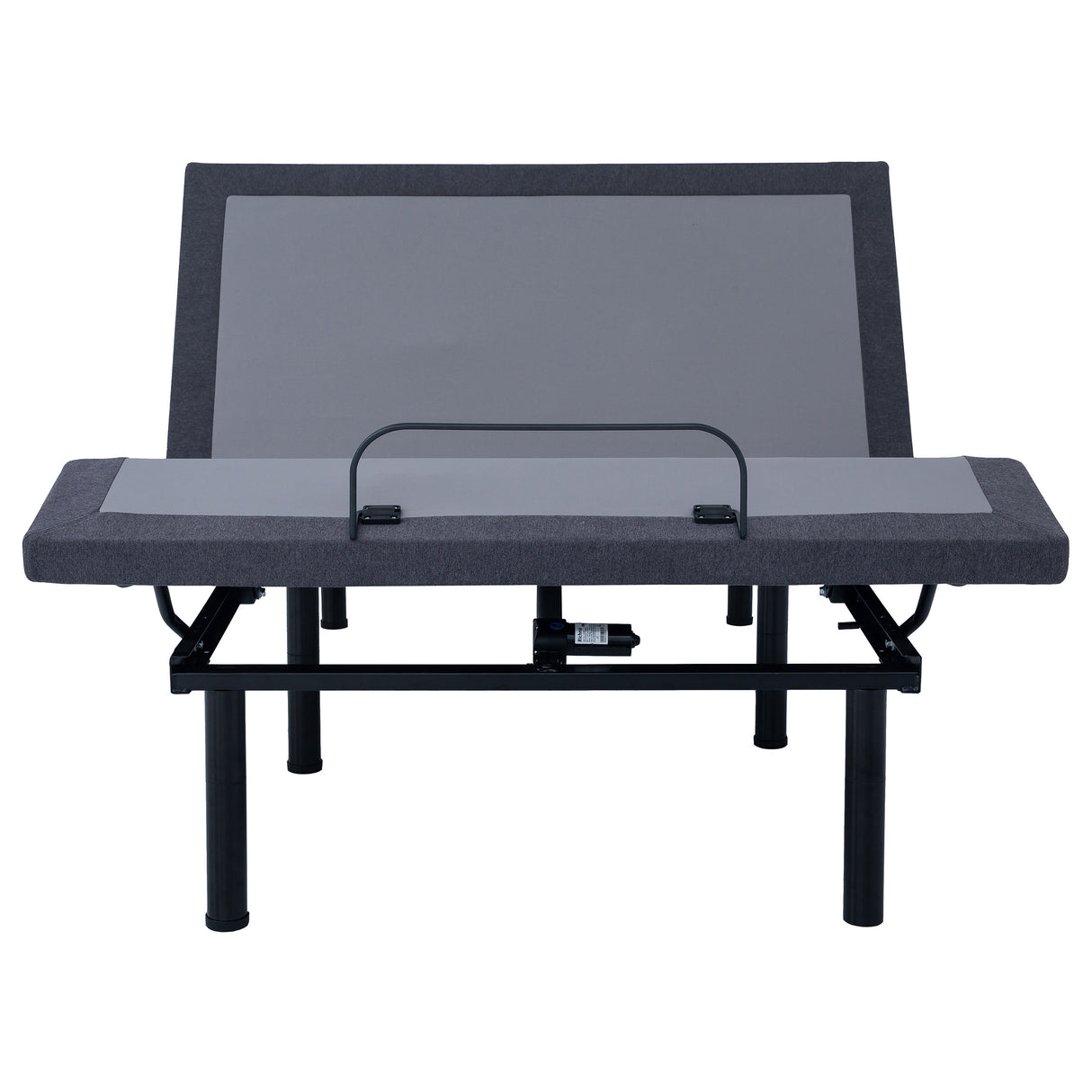 Negan Twin XL Adjustable Bed Base - Grey and Black