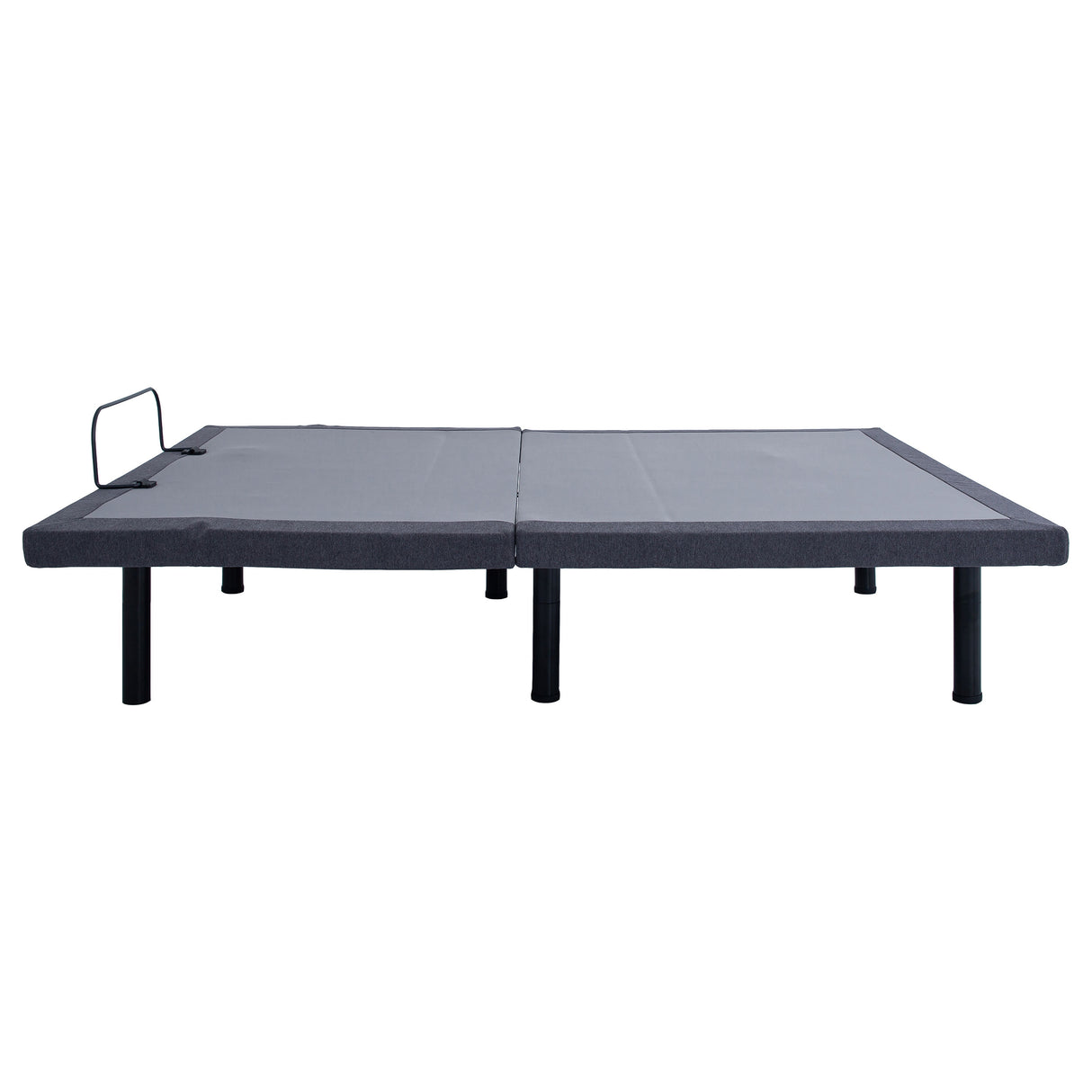 Negan Twin XL Adjustable Bed Base - Grey and Black