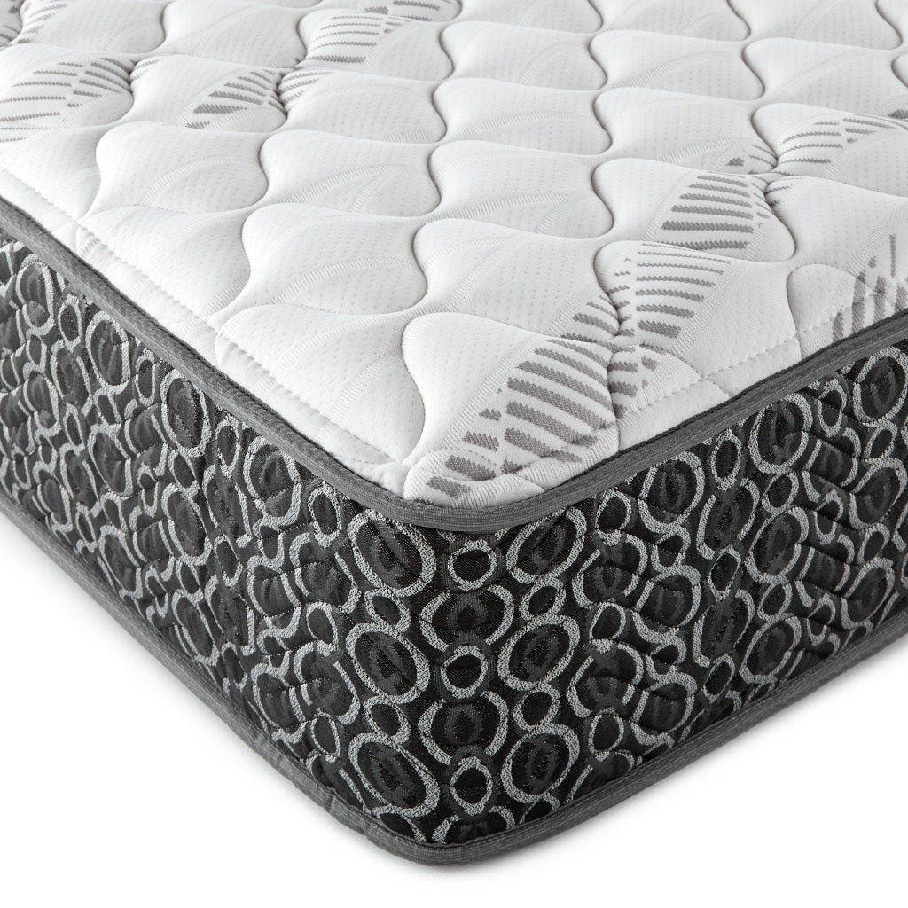 Hayes Full Firm Tight Top Hybrid Mattress in White