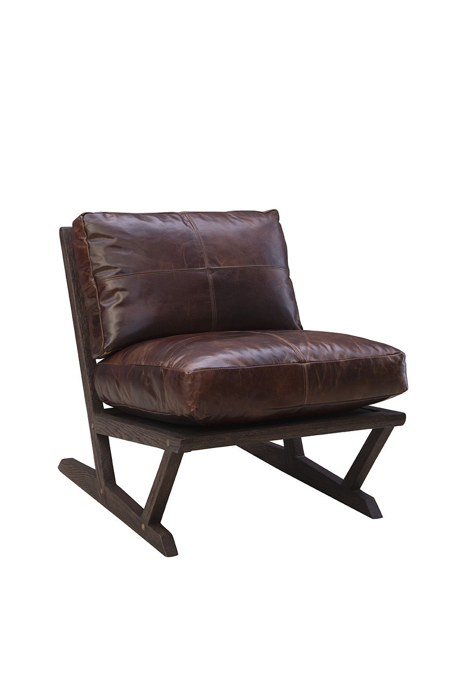 Lezlie - Occasional Chair - Dark Brown