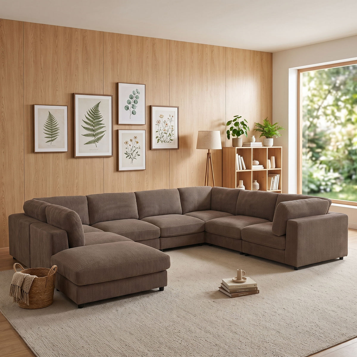 Upholstered Modular Sectional & Custom Configuration