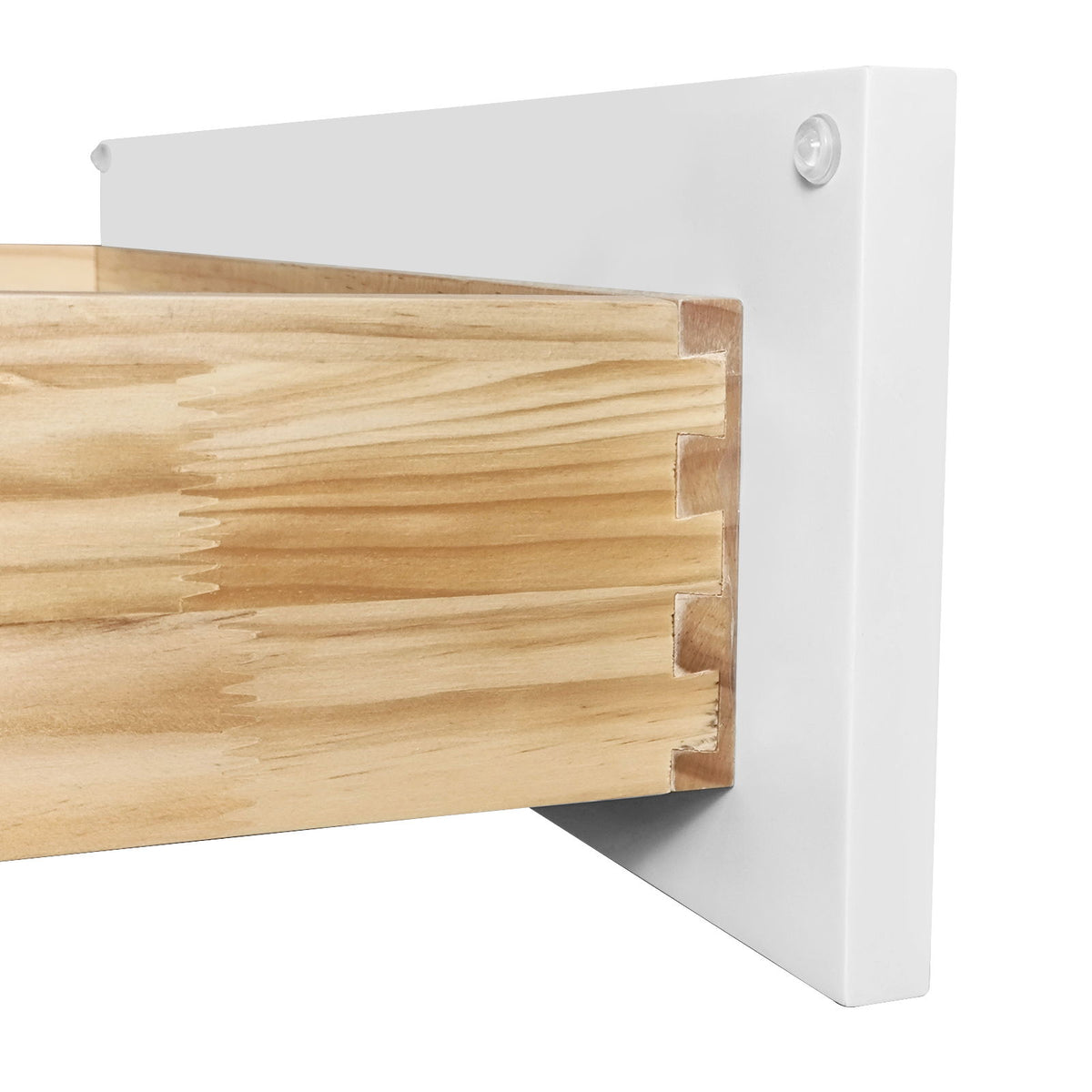 24" Shaker Base Cabinet With Soft Close Drawer & Double Doors, Adjustable Shelf For Bath - White