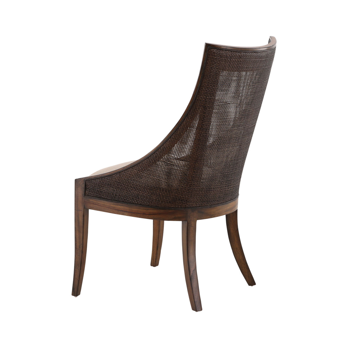 Robertson - Dining Chair - Dark Brown / Beige