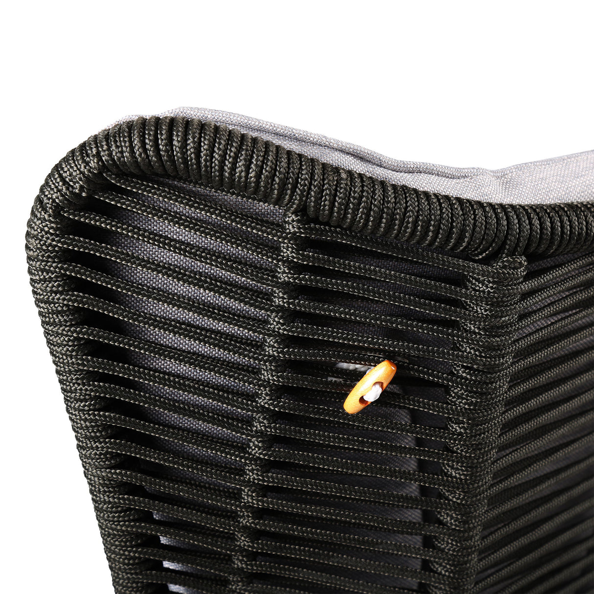 King - Indoor / Outdoor Lounge Chair And Cushion - Light Eucalyptus / Truffle