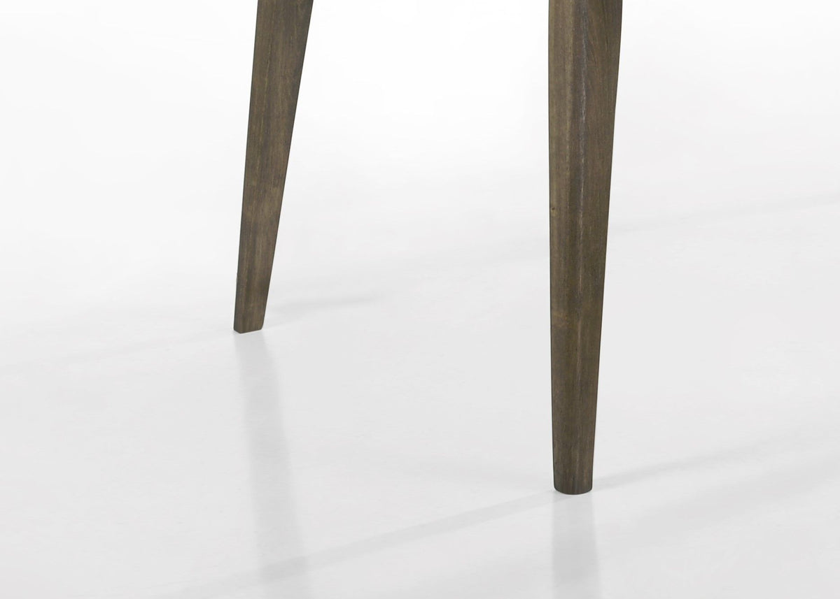 Bistro - Dining Table With Off Fabric Dining Chairs