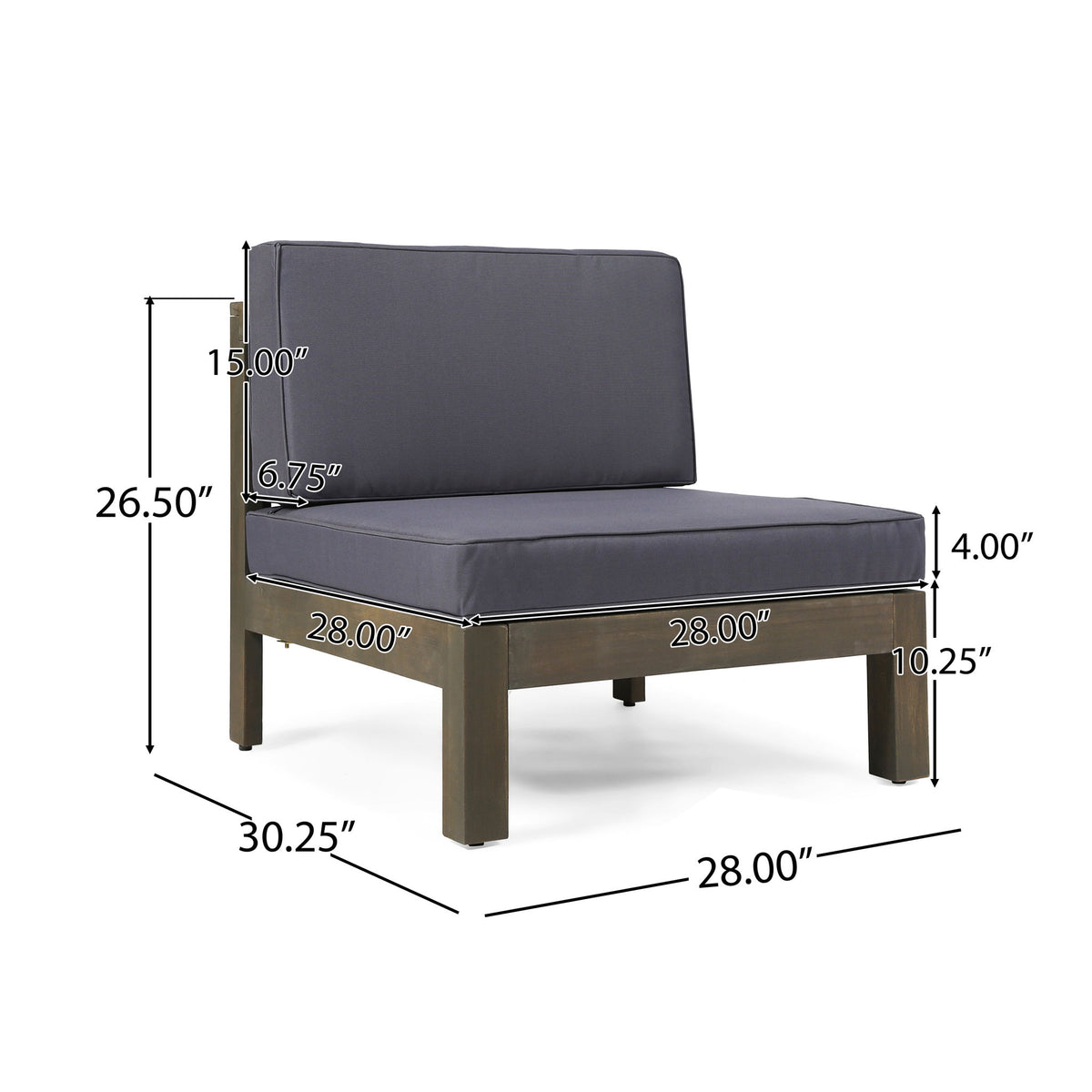 Oana - 3 Piece Sofa Set With Water Resistant Cushions