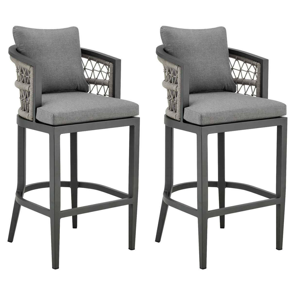 Zella - Outdoor Patio Bar Stool Set