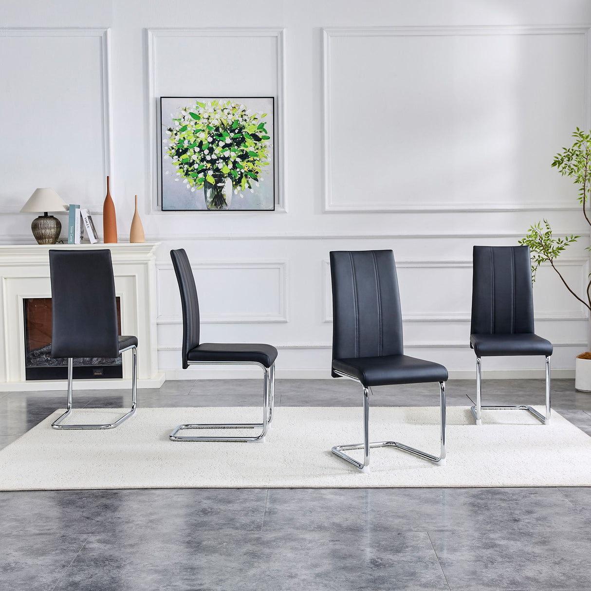 Modern Upholstered Dining Chairs For Dining Room