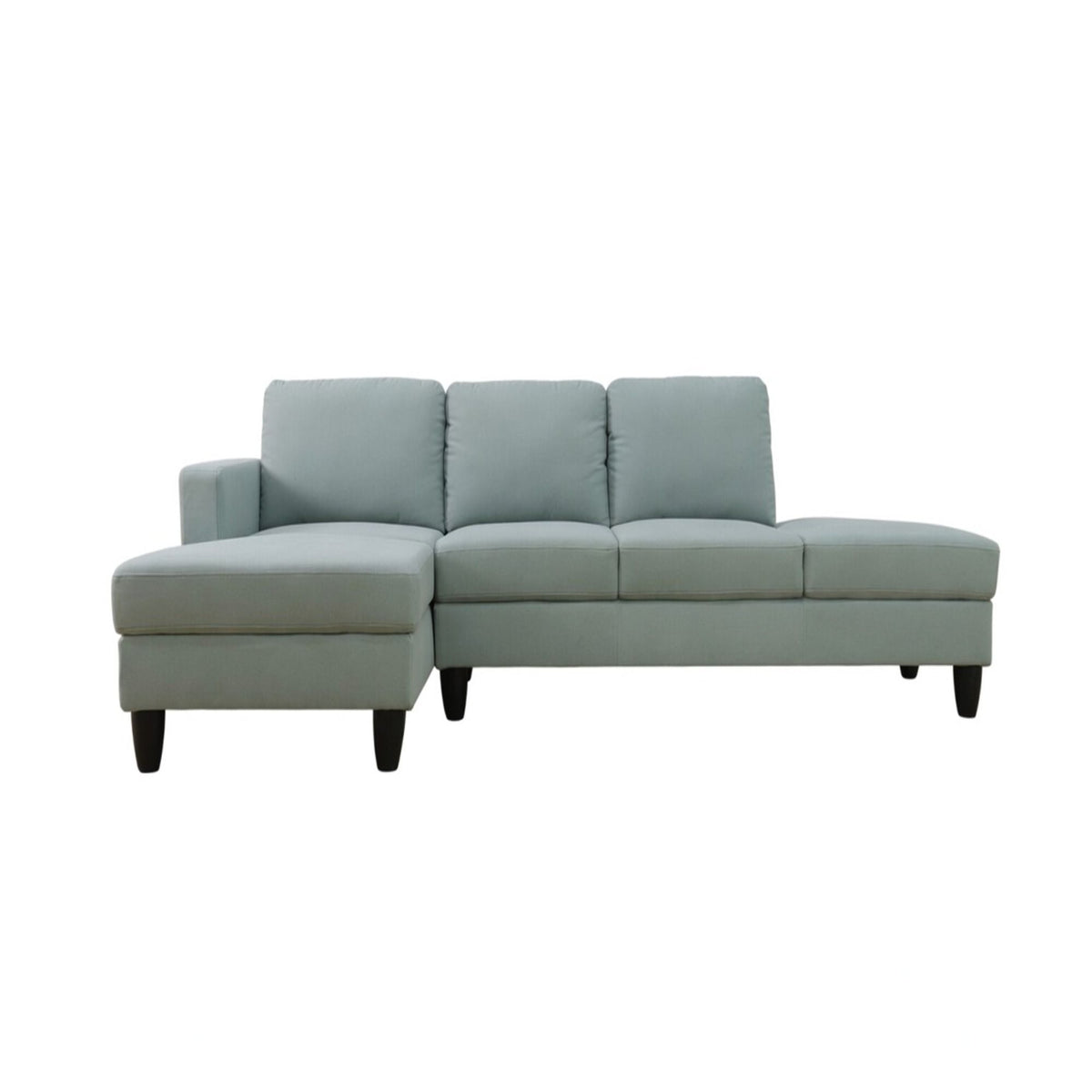L - Shaped Design Chaise Sofa With Ottoman