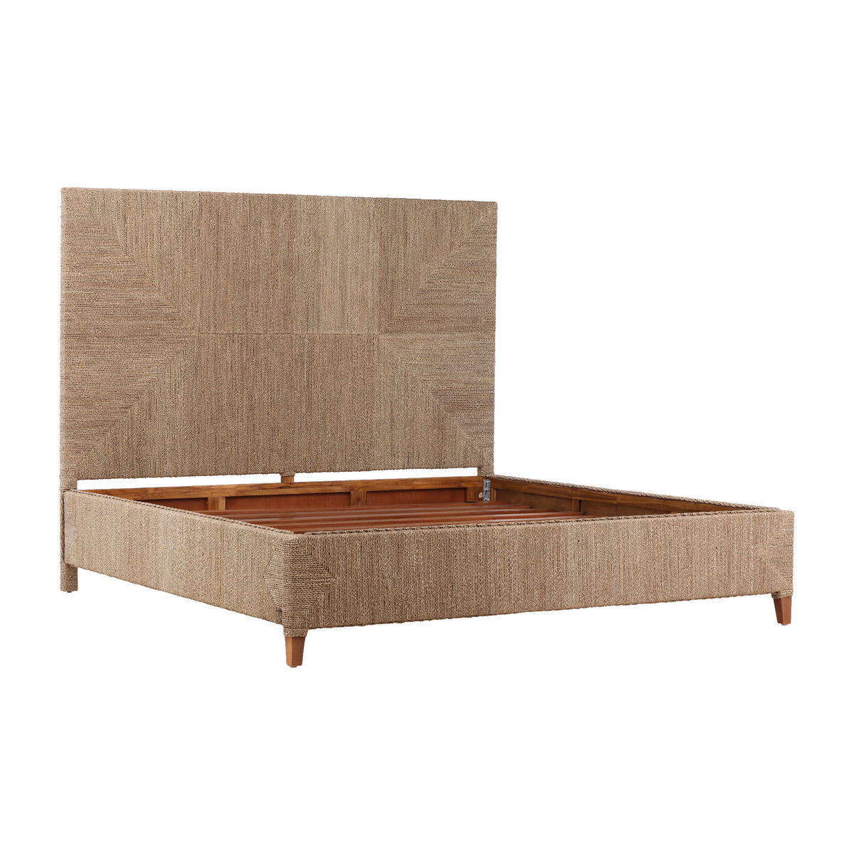 Lisbon - King Bed - Light Brown