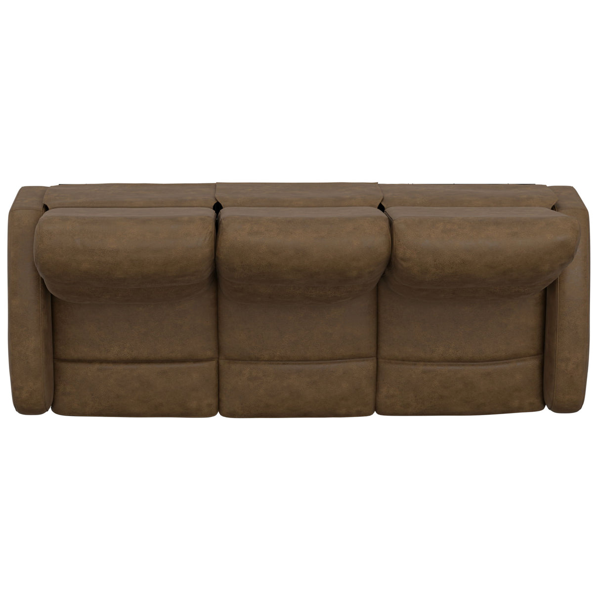 Manual Reclining Sofa With Dual Independent Recliners