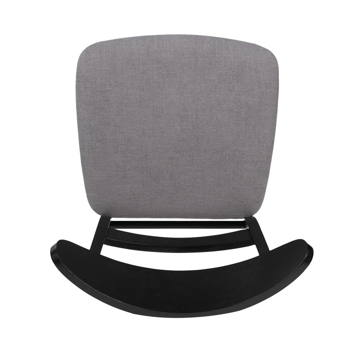 Dining Chair With Upholstered Seat - Dark Gray