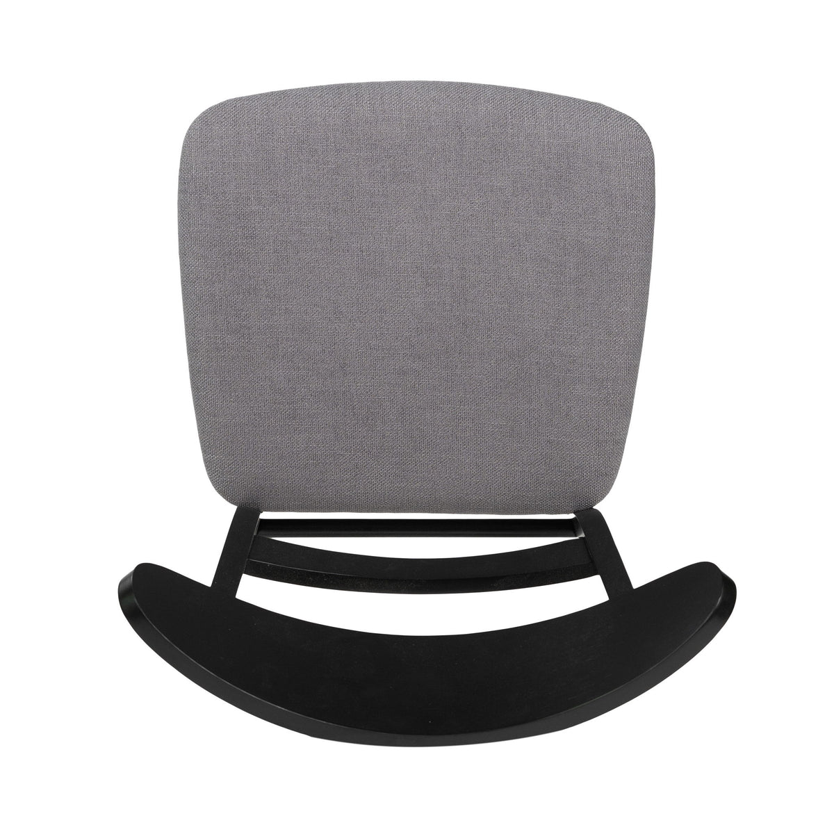Modern Dining Chair With Upholstered Seat And Wood Frame