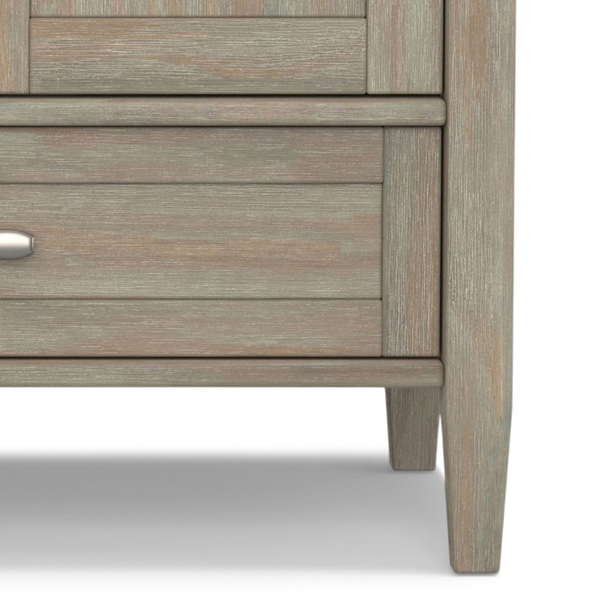 Warm Shaker - TV Media Stand Handcrafted - Light Brown
