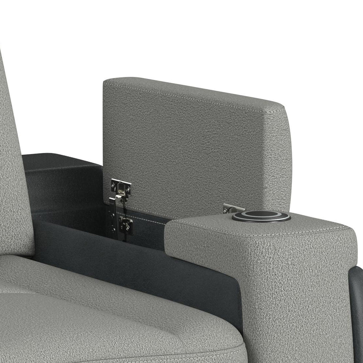 Lantana - Power Motion Recliner With Power Headrest, LED , Wireless Charger And Cup Holder