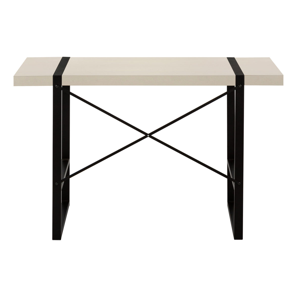 Computer Desk For Home Office, Laptop, Contemporary, Versatile Placement - Beige