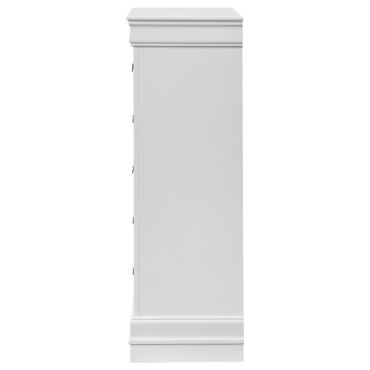 5 Drawer Bedroom Chest - White