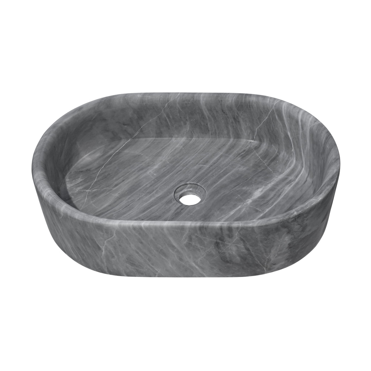 Bathroom Vessel Sink, Semi Polished Surface