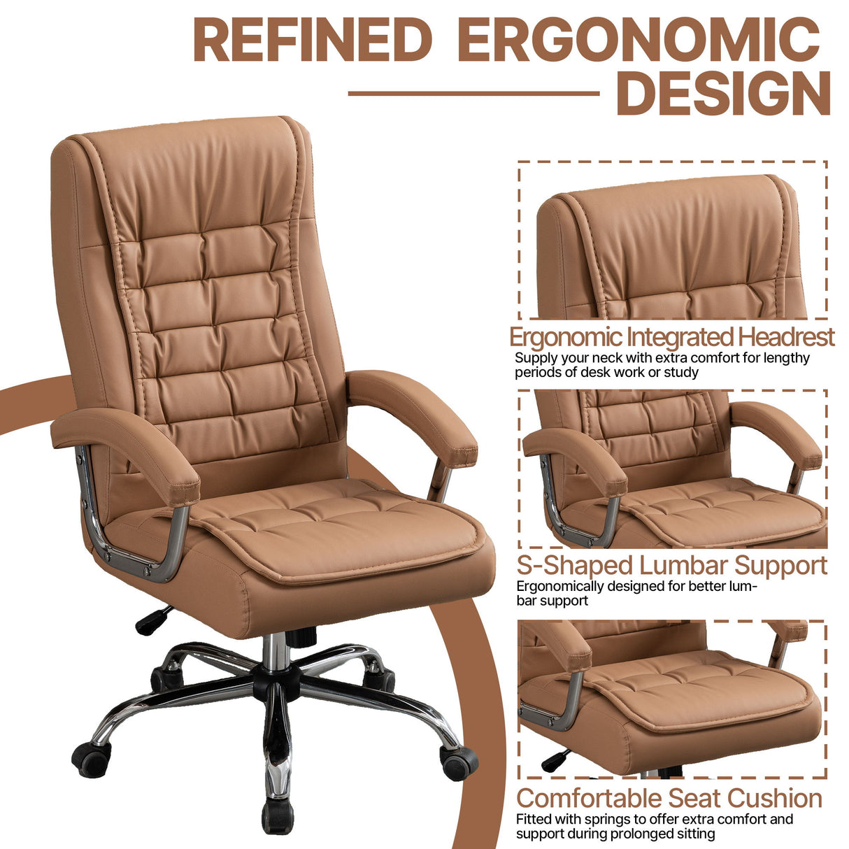 Executive Office Chair High Back Desk Chair