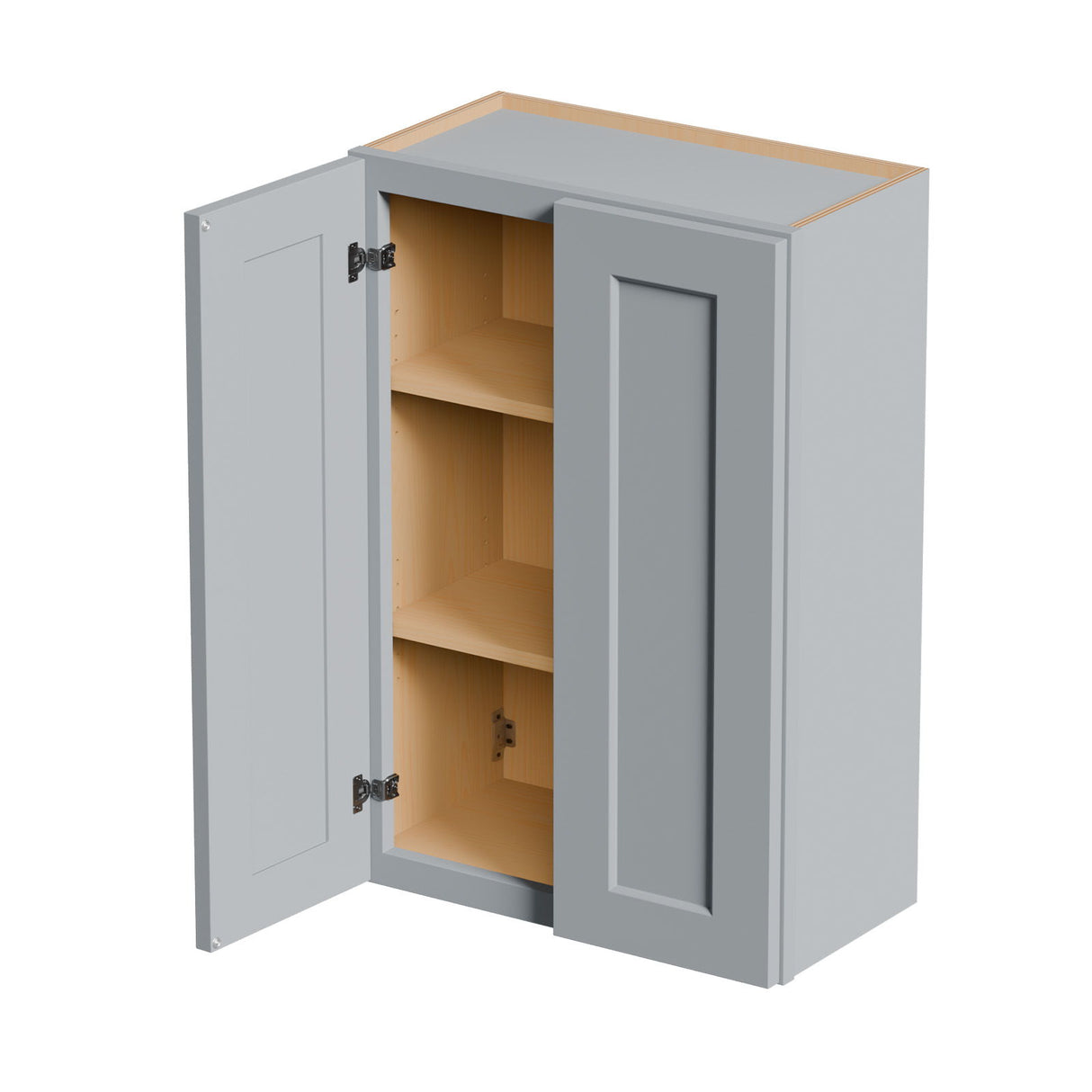 Shaker Wall Cabinet With Soft-Close Doors, Adjustable Shelves