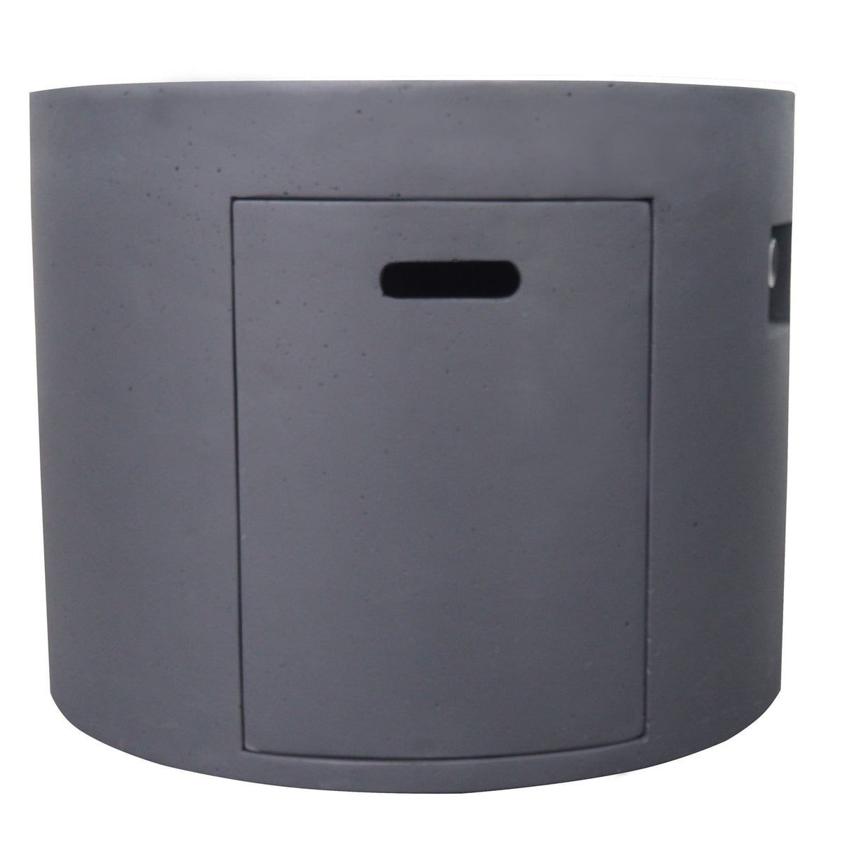 Round Propane Fire Pit Table Modern Outdoor Patio Heater 40000 BTU