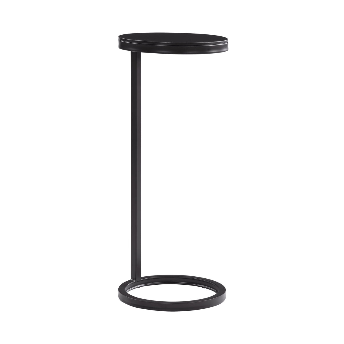 Yancey - Round Accent Table - Antique Bronze