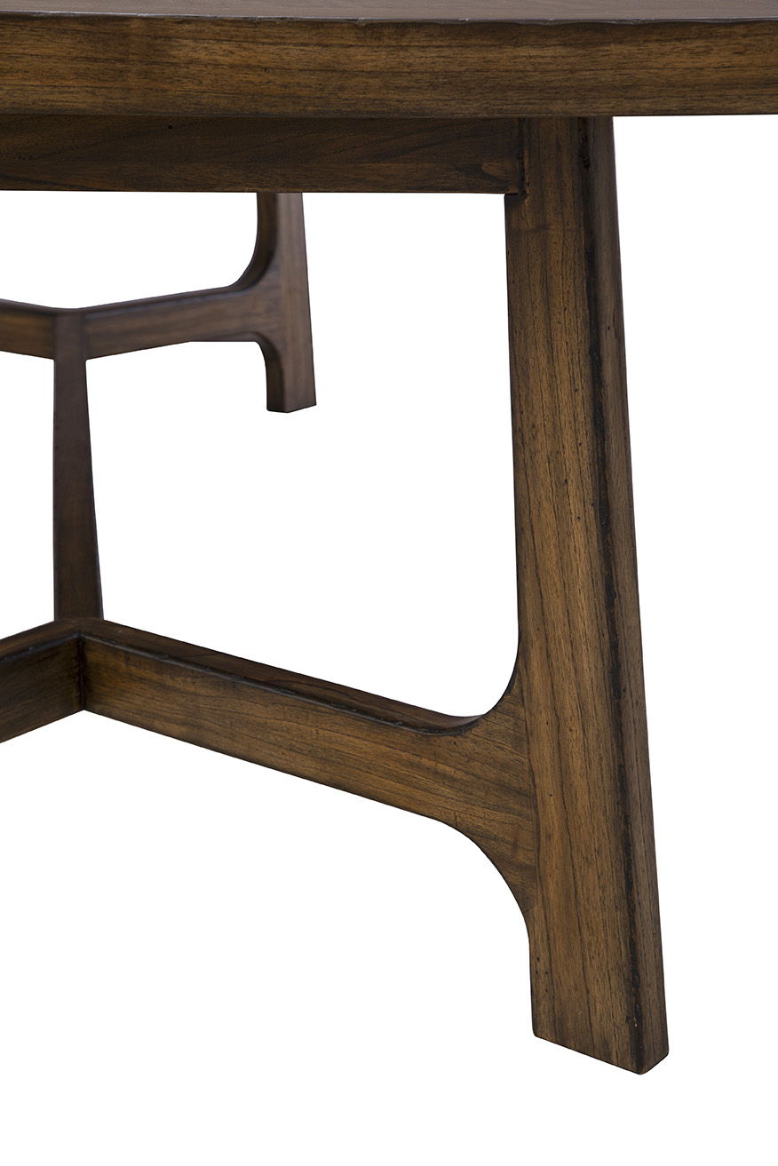 Leon - Dining Table - Dark Brown