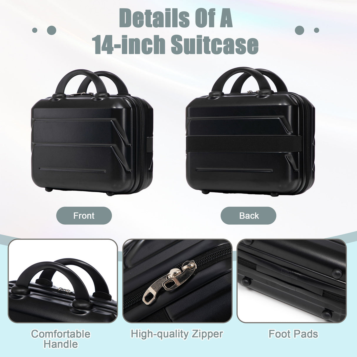 Spinner Luggage Set & Combination Lock