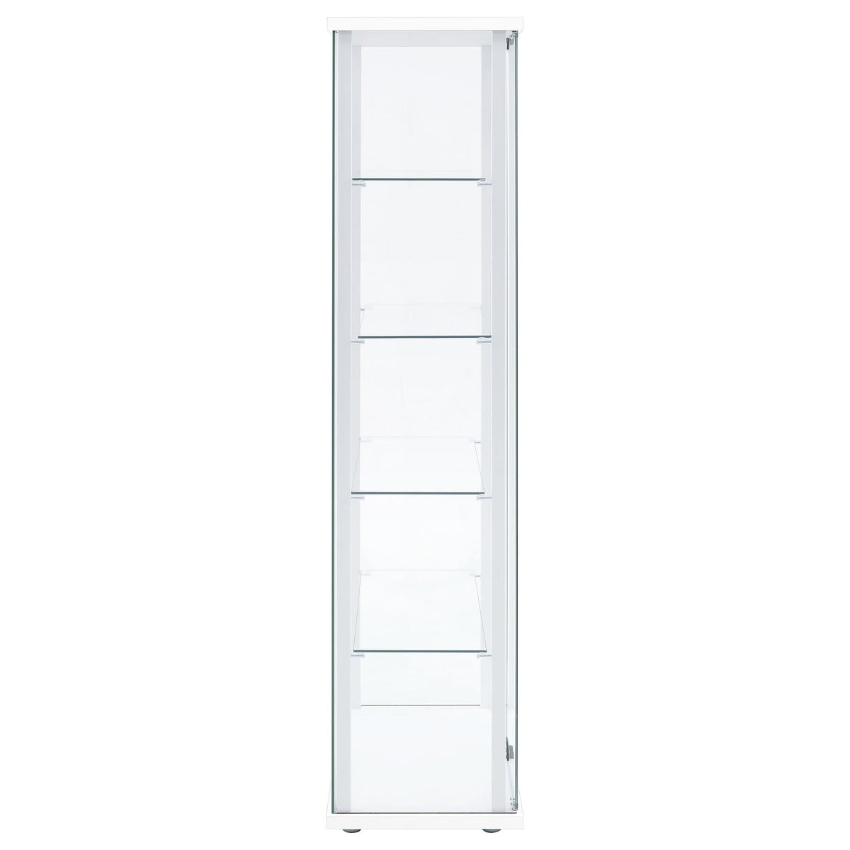 Hyacinth - 4 Shelf Curio Cabinet