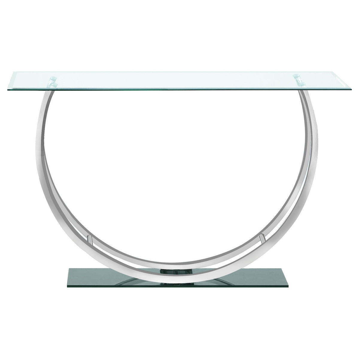 Garrett - Console Table - Chrome