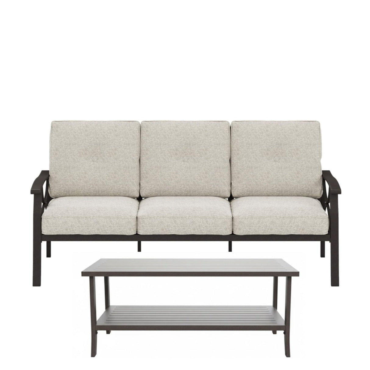 Patio Furniture Set & Coffee Table For Backyard