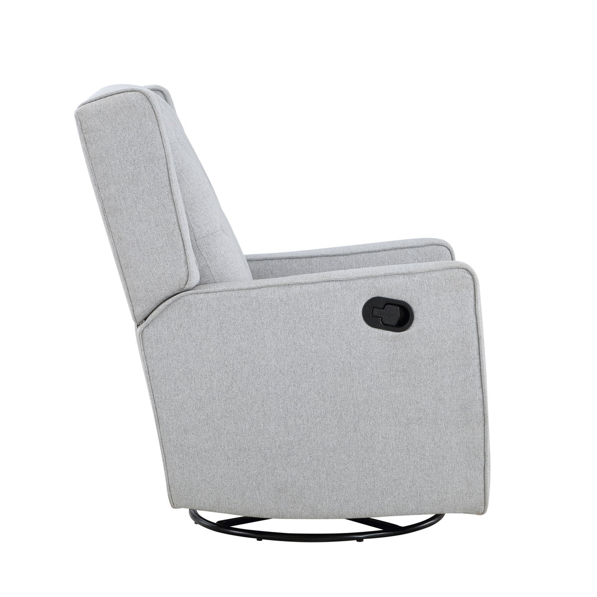 Milah - Gliding Swivel Recliner Tufted Brushed - Natural