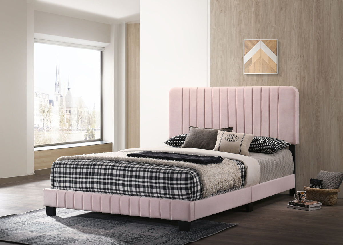 Channel Tufted Bed
