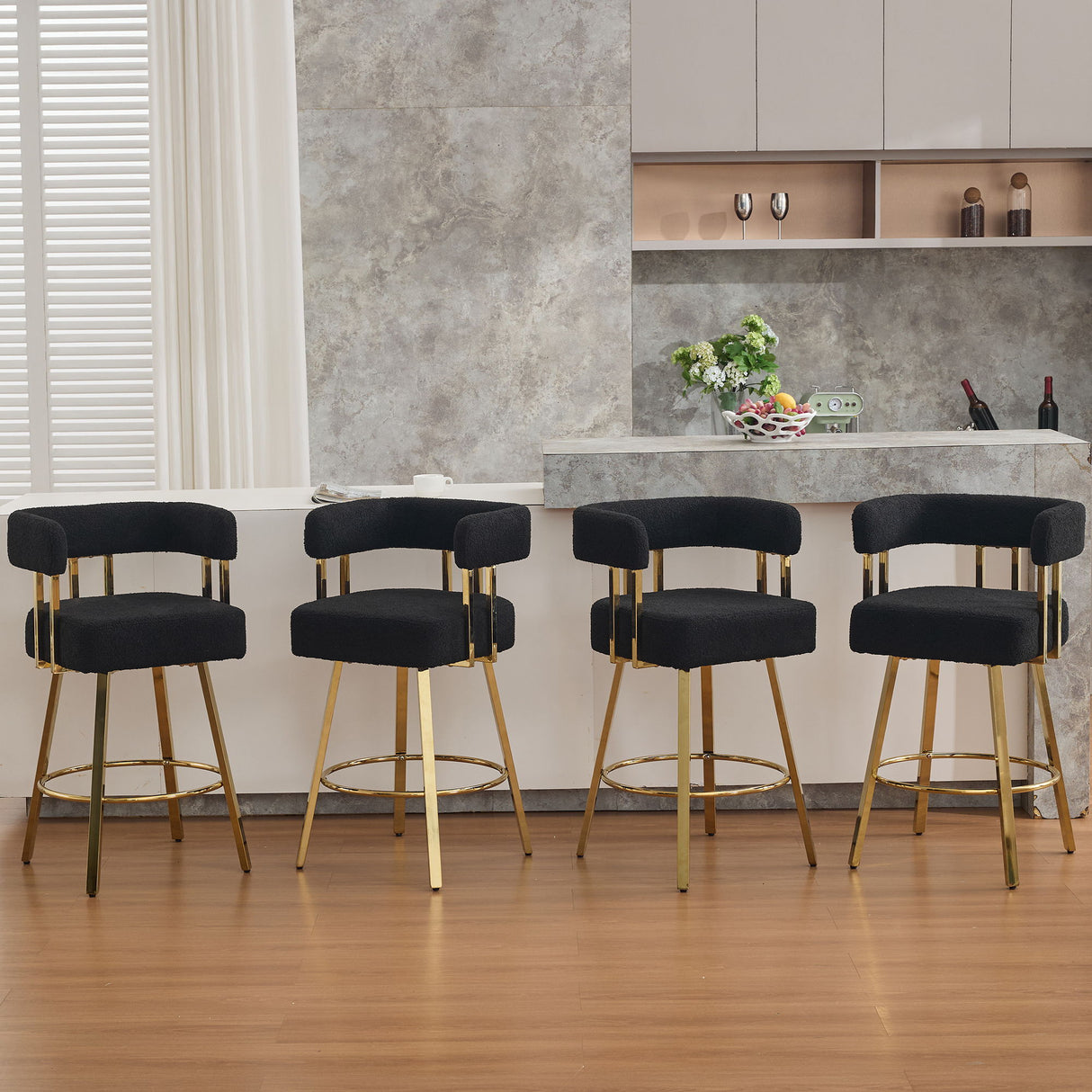Decorative Upholstered Side Chair For Living Room (Set of 2)