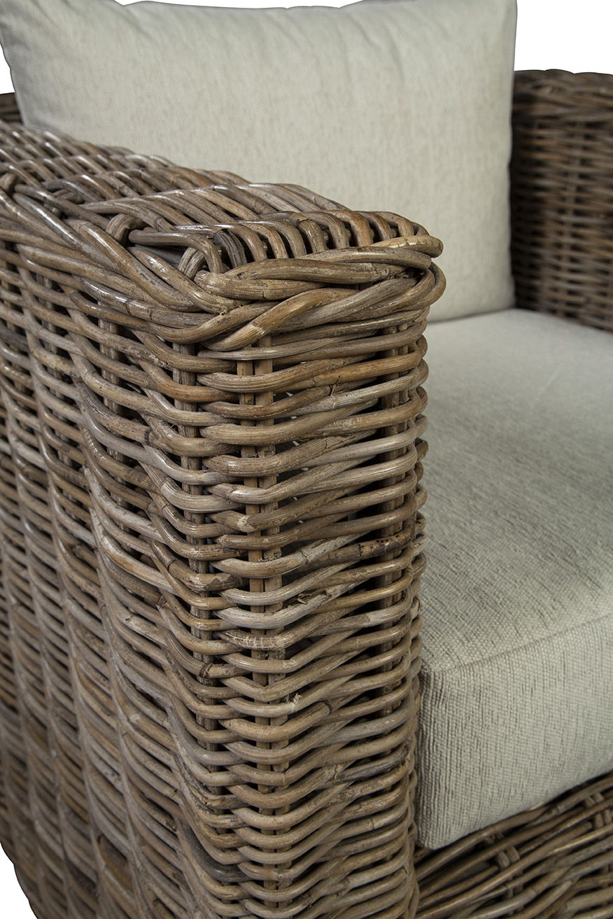 Key Largo - Swivel Chair - Dark Brown