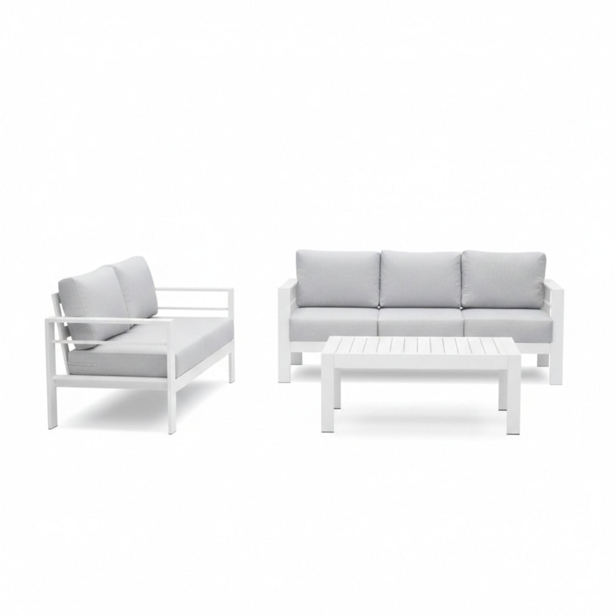 Outdoor Patio Set With All-Weather Thick Cushions