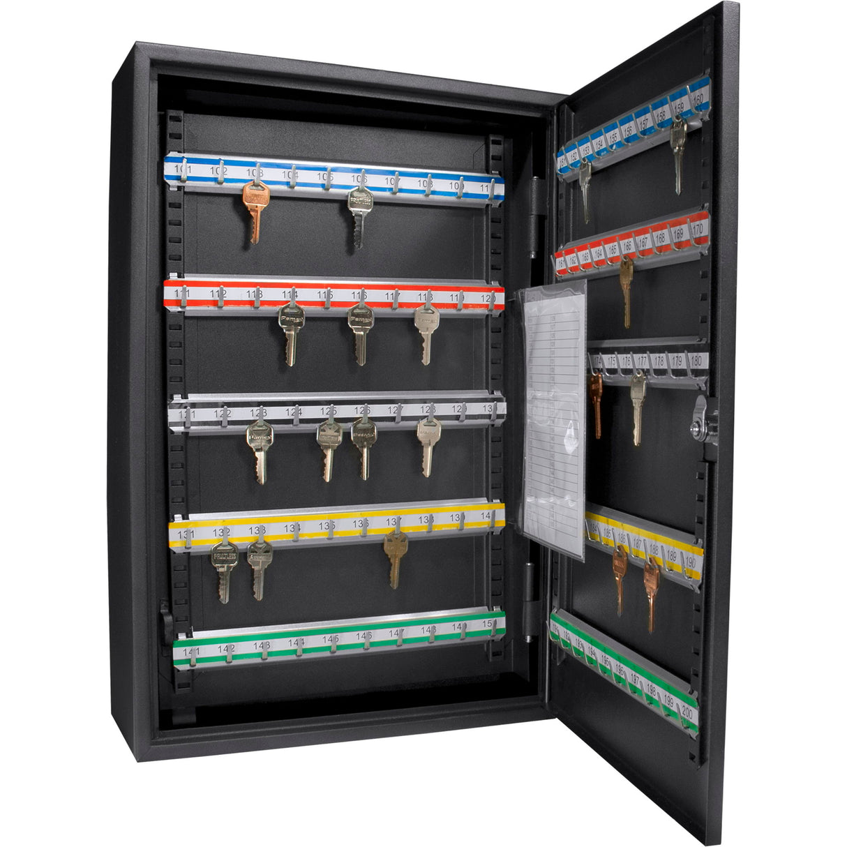 Adjustable Key Cabinet With Lock